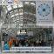 Shapely light steel space frame prefab airport