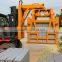 Forklift overhead concrete block clamp