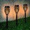 12 LED MINI Torch Lights flame effect light Realistic Dancing Flames Lamp solar torch light with flickering flame