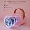 Portable mini blue tooth karaoke complete set speaker wireless mic manufacturers sound system subwoofer sound box led light