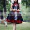 Beautiful fancy fashion high waist lolita princess dress cosplay costume for girls