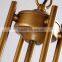 2016 new wrought iron candle chandelier lighting ZH-6006