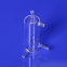 Customized Quartz Glass Overflow Tube Quartz Parts for High-precious Instruments
