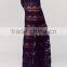 Ladies Casual Sheer Black Lace Bell Bottom Pants for Women