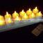12 colors induction rechargeable electric plastic rechargeable led candle