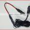 NEW Double Male Plug Pigtail Cigarette plug with 18AWG 2C 105c300V Power Cable Assembly