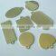 blank dog tag customized shape dog tags with one hole or two holes