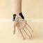 Black Gothic style Lace Chain Party Bracelet for Women