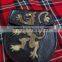 Scottish Rampart Lion Leather Sporran Made Of Fine Quality Leather Material