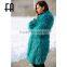Factory Wholesale Real Lamb Mongolian Sheep Fur Long Coat Winter Coat