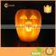 Mini Wax 4" Hollow Carved Halloween Pumpkin Flameless Battery Operated LED Candle