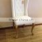 Norway popular Morden high back fabric Iron hoop dining chair