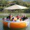 Leisure Plastic boat donut design for tourist