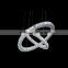 Large Contemporary Crystal Pendant Light - Designer Chandelier Australia