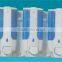 triple wall mount shower soap dispenser, liquid hand sanitizer dispenser