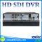 China  trusted supplier cheap hd cctv dvr 4CH 1080P 720P HD SDI DVR CCTV recorder 2 HDD support