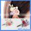 Korean hair ornaments vintage bohemian headdress pearl flower hairpin side folder bangs hair clip MHo-11