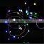10M 100LED Christmas Fairy Lights Copper Wire LED Starry Lights DC 12V Blue Warm White RGB LED String Light Wedding Decoration