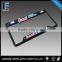 High quality USA standard zinc alloy metal car license plate frame