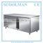 Air Cooling Workbench Stainless Steel Refrigerator