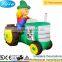 DJ-XT-20 inflatable peasant driving green tractor lovely toy company profile advertising
