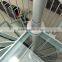 Cheap Aluminum Prefabricated Glass Metal Spiral/circle Stairs Price