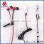 Promotional Cheap 3.5mm in ear zip Zipper