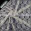Shell flowers High Quality New arrival african guipure lace fabric water soluble chemical material for dressing 7083
