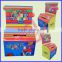 rainbow coin bank/tin paper money saving box/cardboard money boxes