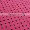 rose red heart polyester print lycra swimwear fabric