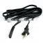 (WK-C002) UL CSA Approval NISPT-2 18AWG Nema1-15P AC power cord ,American/US standard molded plug