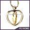 High Qulaity Fashion Design Heart Shape Spinning Keychain
