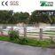 100% virgin vinyl white pvc horse fence
