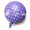 45*45cm mix color polka dot balloons Wave point helium mylar balloon