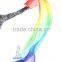 SWEGAL belly dance accessories,belly dance rainbow veil fan,dance prop SGBDD14025