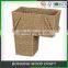 Handmade Stair Shape Laundry Basket Usage for Home