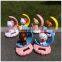 Solar moon animal cartoon figure bobble head toys/solar powered bobble head/cartoon solar toys manufacturer for car decoration