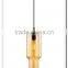 2014 clean amber hand-blown glass suspension lamp MD9012-AM