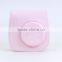 Factory high quality pink stylish leather Camera Bag in Dongguan