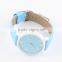 Leather straps wrist watch case women products