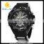 WJ-5262 rubber strap fashion best selling waterproof double movement men digital sport wrist watches