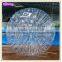 Hot sale!!! Transparent inflatable zorb ball, PVC ball, human hamster body zorbing ball