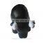 Promotional Black Cow shape PU stress ball with customized logo and color