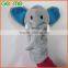 Plush Hand Puppet with Zebra Shape