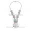New fashion ancient women exaggerated metal stout statement Necklace