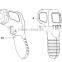 Digital speedometer tachometer