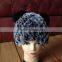 hot selling lovely fur hats with two fur ears