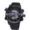 WEIDE 2015 high quality Men's Wristwatches design japan movement alloy case PU band fashion men's watch WH3401B