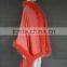 UK brands women wholesale orange cashmere and raccoon fur trim cape