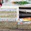 100% Cotton Storage Basket Beige Corn Bran Woven Baskets factory price